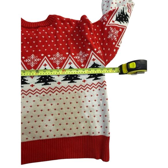 Vintage Coca-Cola Polar Bear “ugly” Christmas Sweater Red White Trees Holiday L - Picture 5 of 7